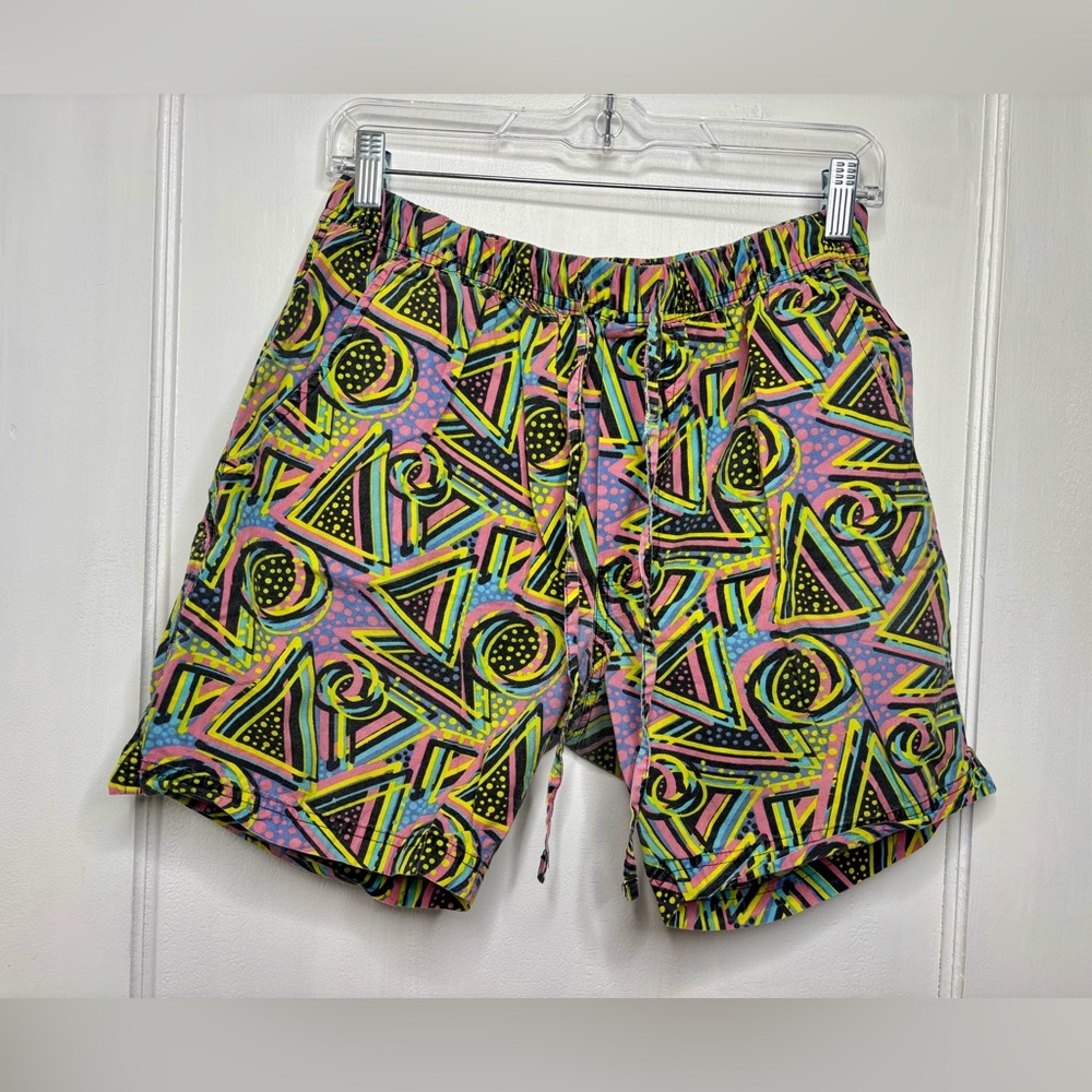 Colorful Geometric Men's Shorts